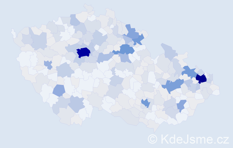 Příjmení: 'Bergerová', počet výskytů 1056 v celé ČR