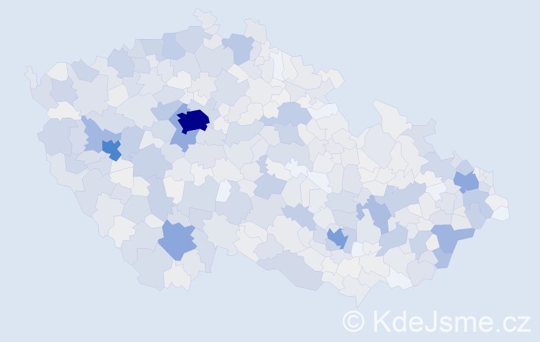 Příjmení: 'Liška', počet výskytů 4877 v celé ČR