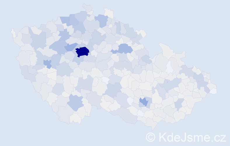 Příjmení: 'Fišerová', počet výskytů 4713 v celé ČR