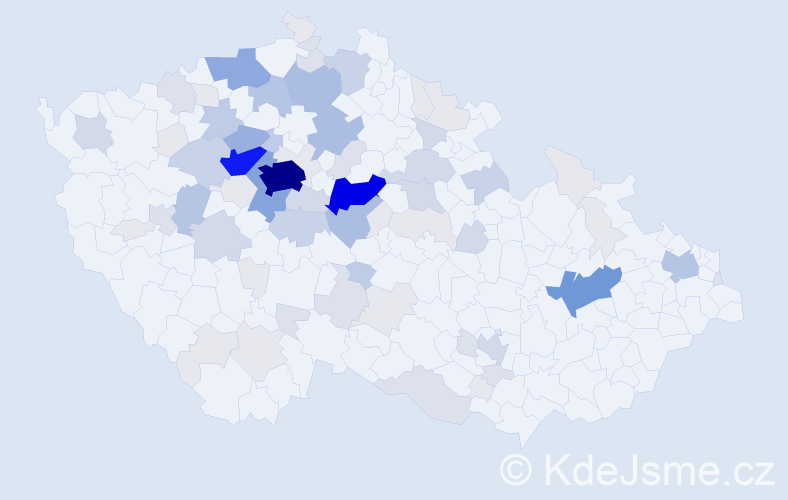 Příjmení: 'Chochola', počet výskytů 320 v celé ČR