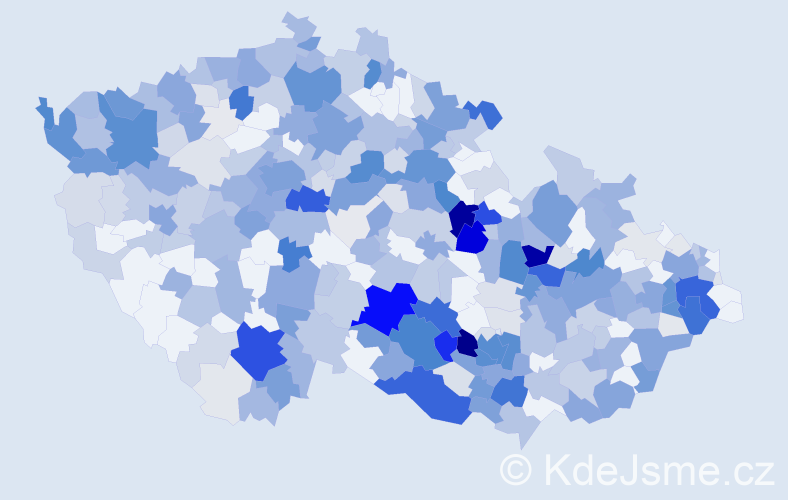 Příjmení: 'Eliáš', počet výskytů 1817 v celé ČR