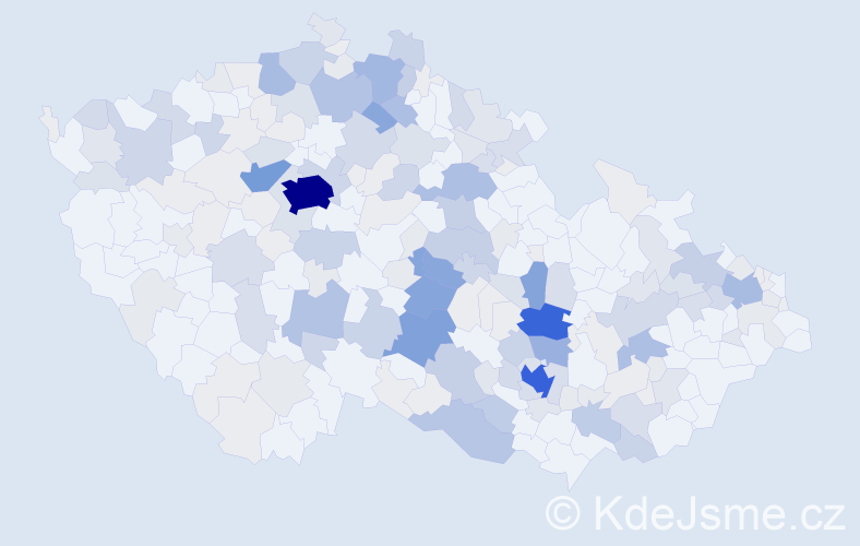 Příjmení: 'Holasová', počet výskytů 878 v celé ČR