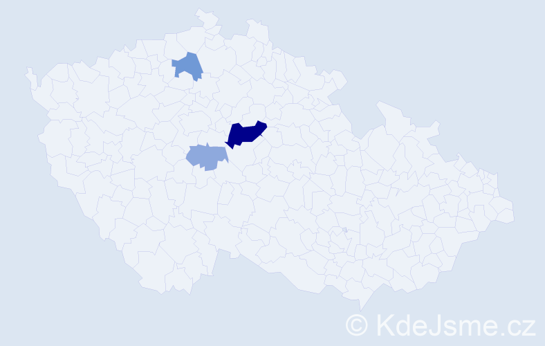 Příjmení: 'Scheder', počet výskytů 9 v celé ČR