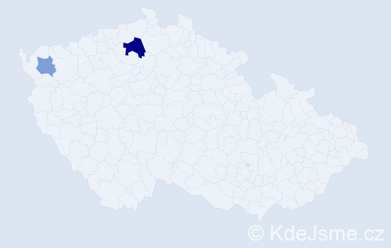 Příjmení: 'Hnojílková', počet výskytů 4 v celé ČR