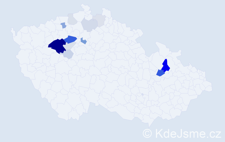 Příjmení: 'Liebezeitová', počet výskytů 31 v celé ČR