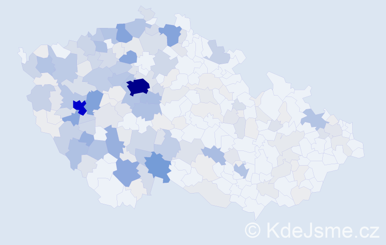 Příjmení: 'Šašková', počet výskytů 906 v celé ČR