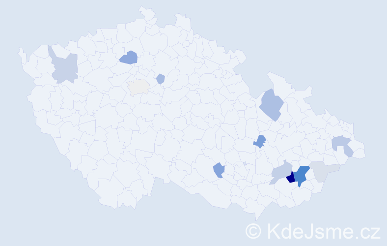 Příjmení: 'Landsfeld', počet výskytů 42 v celé ČR