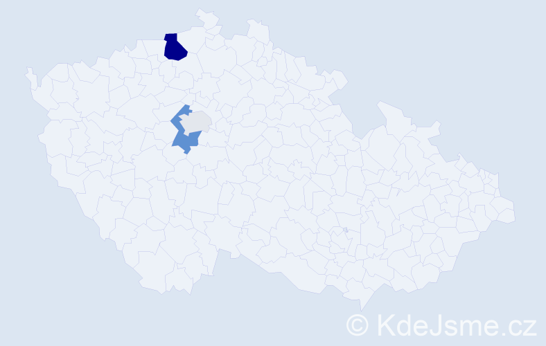 Příjmení: 'Stukheil', počet výskytů 8 v celé ČR