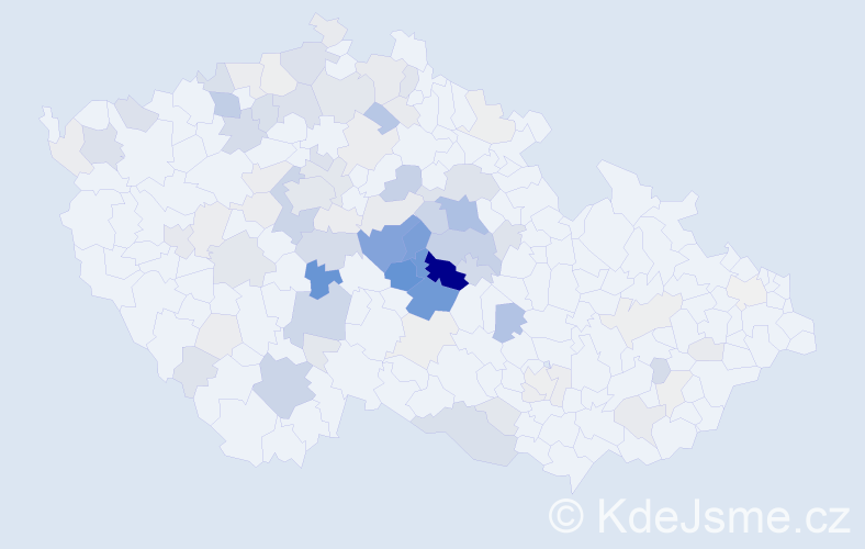 Příjmení: 'Piskač', počet výskytů 329 v celé ČR