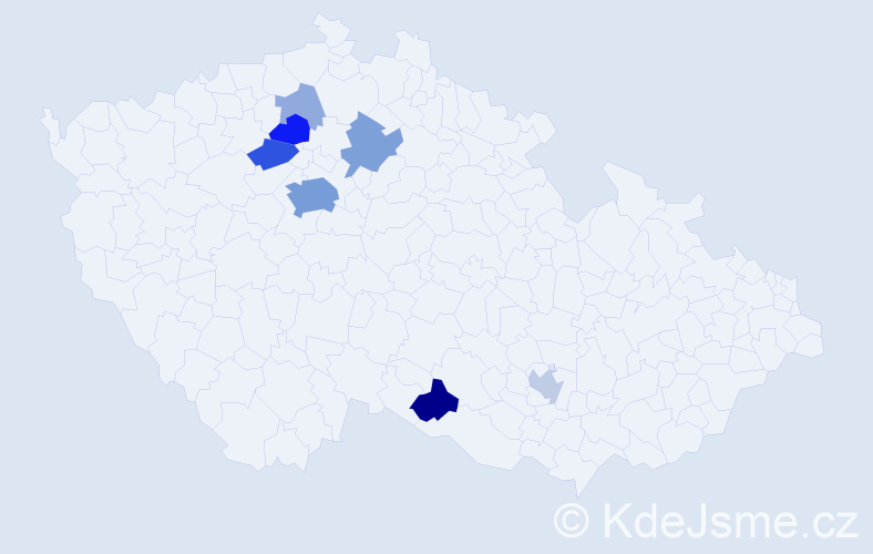 Příjmení: 'Matsunych', počet výskytů 28 v celé ČR