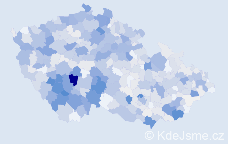 Příjmení: 'Vlk', počet výskytů 3226 v celé ČR