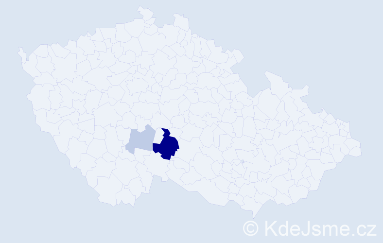 Příjmení: 'Filsoch', počet výskytů 11 v celé ČR