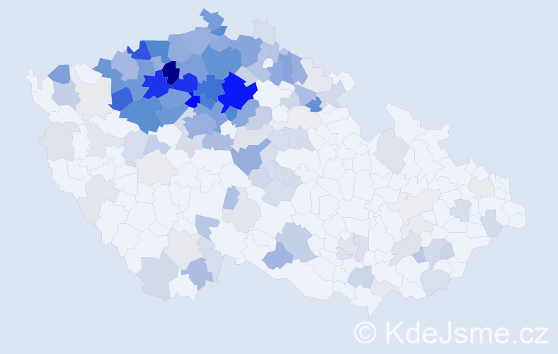 Příjmení: 'Salačová', počet výskytů 673 v celé ČR