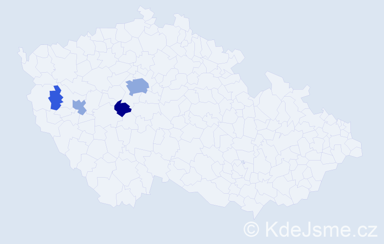 Příjmení: 'Reisser', počet výskytů 10 v celé ČR