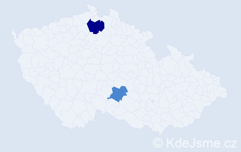 Příjmení: 'Ayrapetyan', počet výskytů 4 v celé ČR