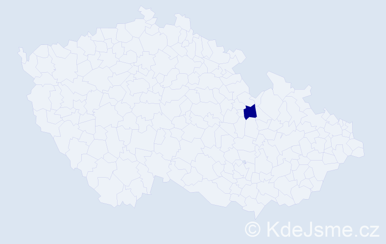 Příjmení: 'Welbourn', počet výskytů 5 v celé ČR