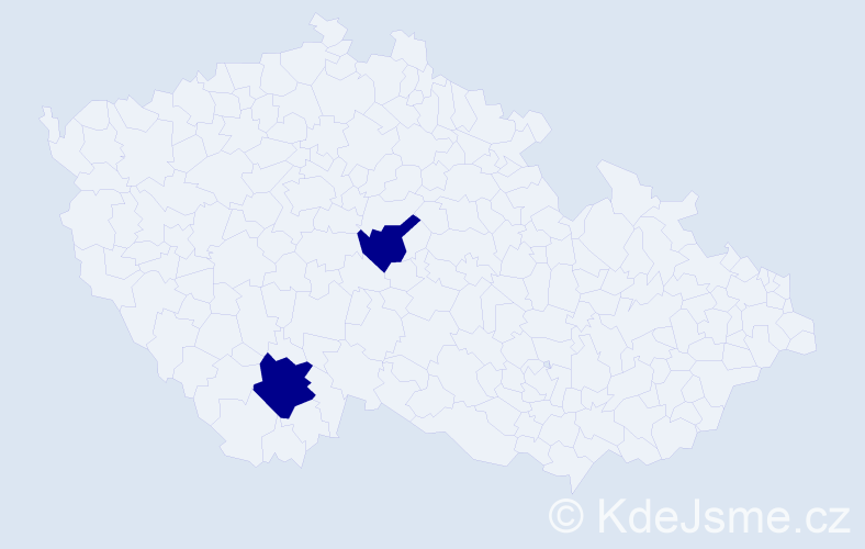 Příjmení: '"Tran Han"', počet výskytů 2 v celé ČR