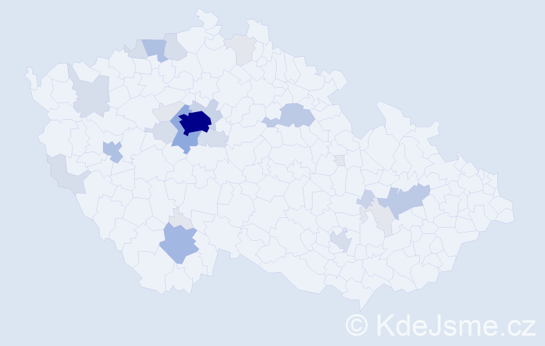 Příjmení: 'Rudenko', počet výskytů 94 v celé ČR