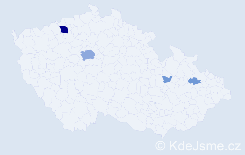Příjmení: 'Zurko', počet výskytů 11 v celé ČR