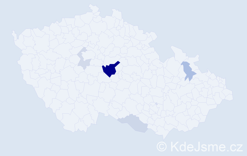 Příjmení: 'Barenčík', počet výskytů 12 v celé ČR