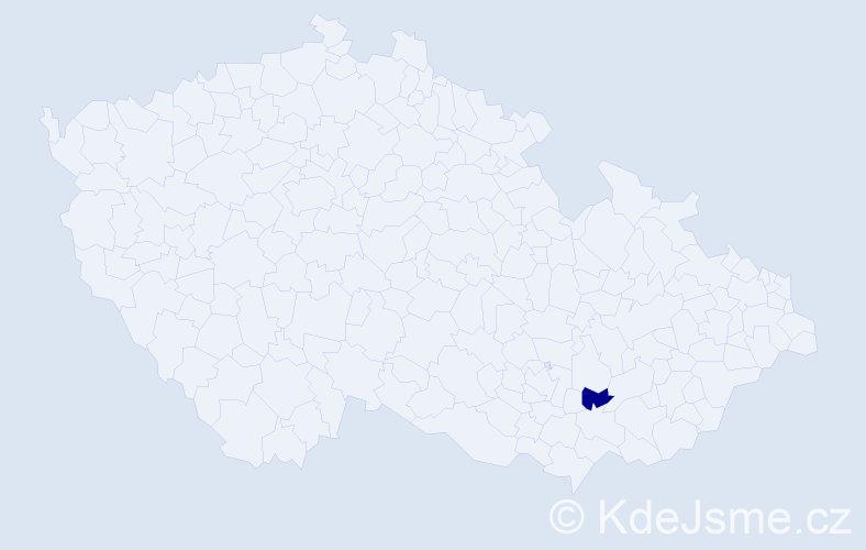 Příjmení: 'Gorassini', počet výskytů 1 v celé ČR