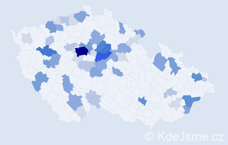 Příjmení: 'Cepek', počet výskytů 178 v celé ČR