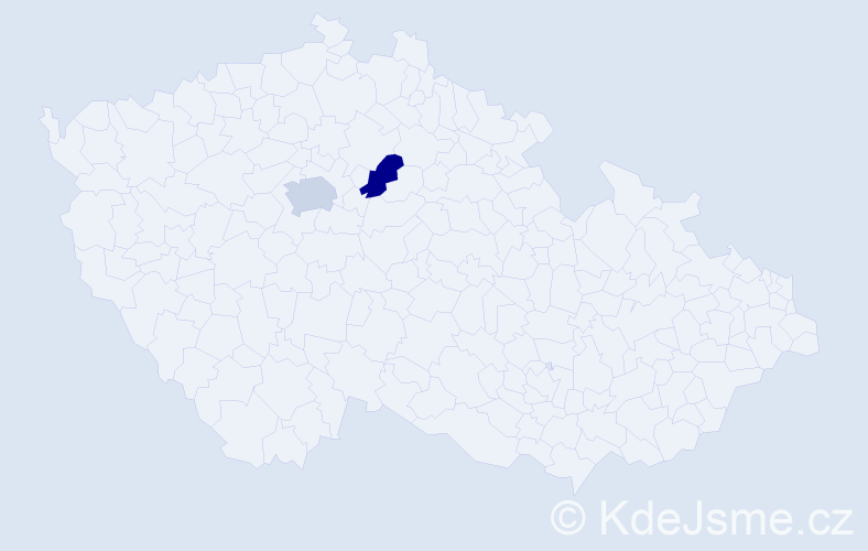 Příjmení: 'Koniuk', počet výskytů 7 v celé ČR