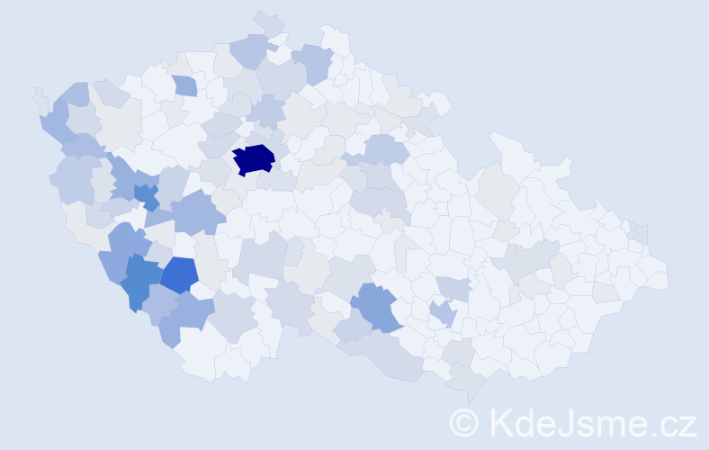 Příjmení: 'Harantová', počet výskytů 367 v celé ČR