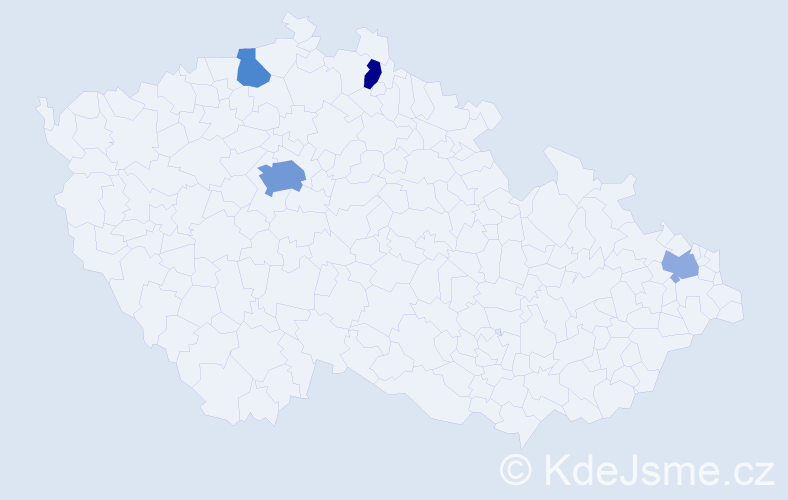 Příjmení: 'Ederer', počet výskytů 12 v celé ČR