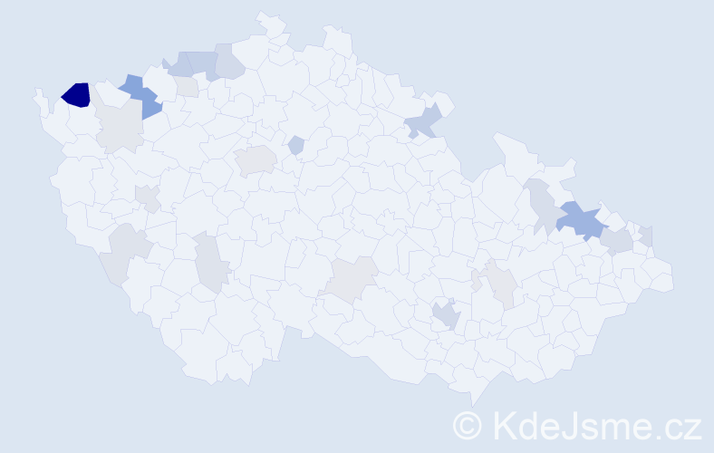 Příjmení: 'Krämer', počet výskytů 62 v celé ČR