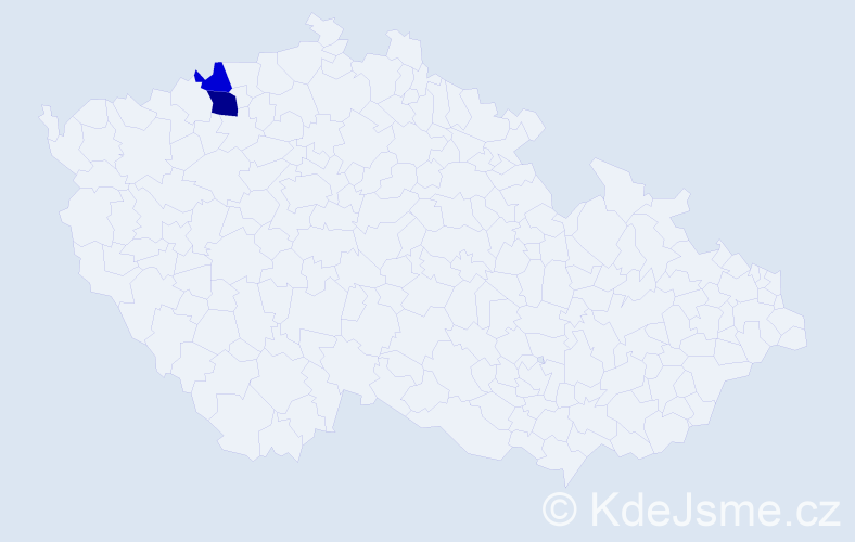 Příjmení: 'Kohuciková', počet výskytů 3 v celé ČR