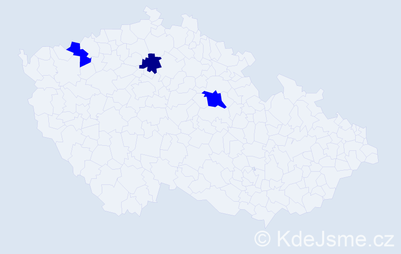 Příjmení: 'Netsch', počet výskytů 4 v celé ČR