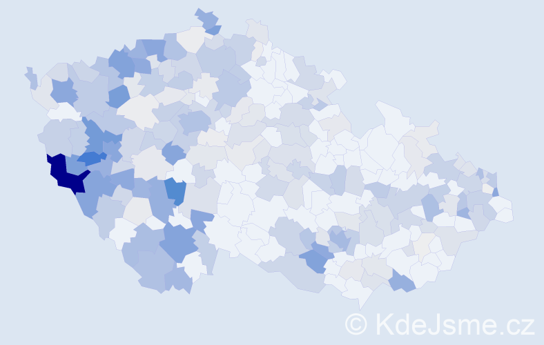 Příjmení: 'Weberová', počet výskytů 916 v celé ČR