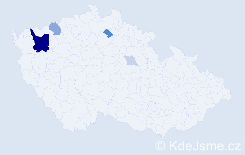 Příjmení: 'Adamický', počet výskytů 14 v celé ČR