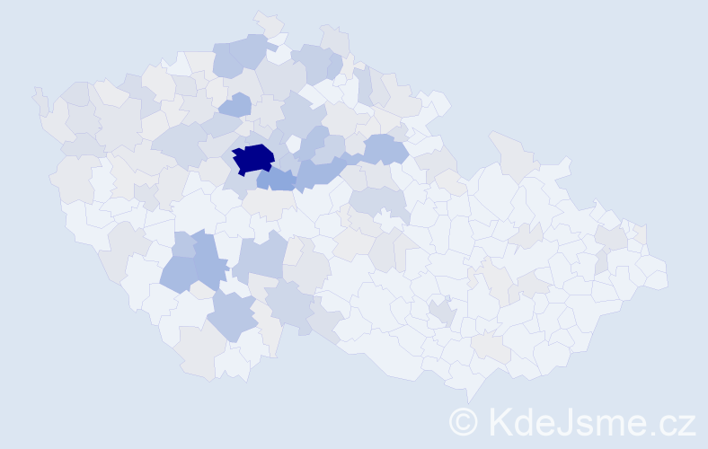 Příjmení: 'Hrouda', počet výskytů 571 v celé ČR