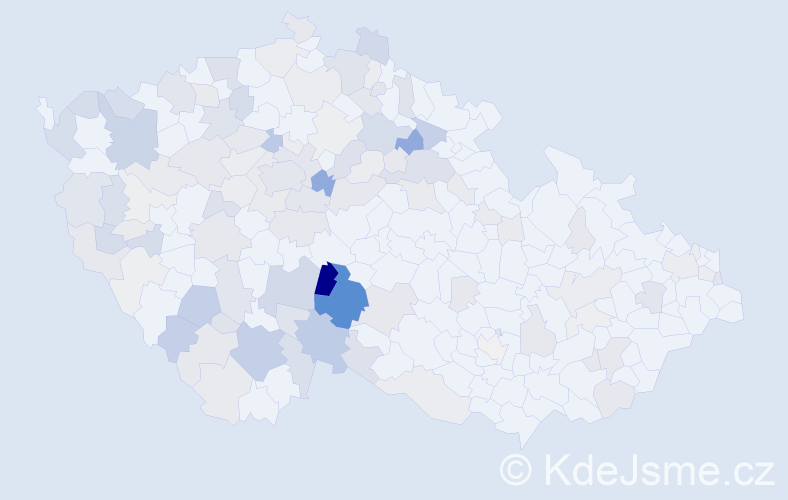 Příjmení: 'Plášilová', počet výskytů 435 v celé ČR