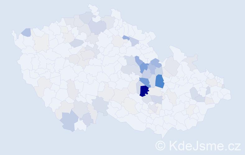 Příjmení: 'Šejnoha', počet výskytů 299 v celé ČR