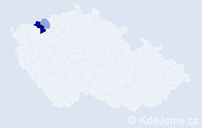 Příjmení: 'Kräupl', počet výskytů 4 v celé ČR