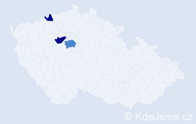 Příjmení: 'Picová', počet výskytů 10 v celé ČR