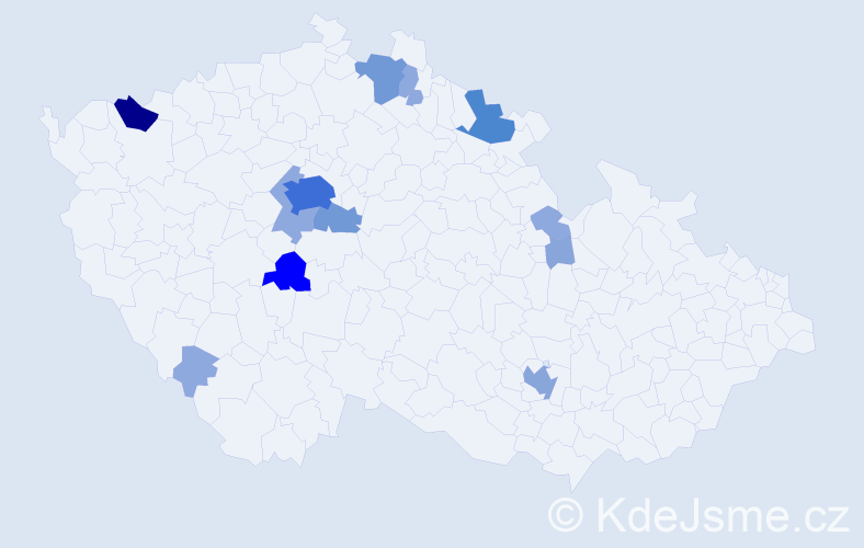 Příjmení: 'Tancibudková', počet výskytů 40 v celé ČR