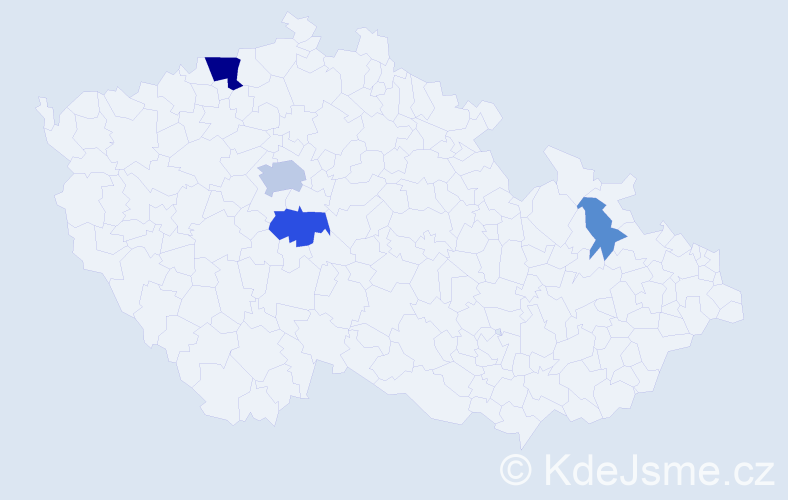 Příjmení: 'Zdvyhalová', počet výskytů 12 v celé ČR