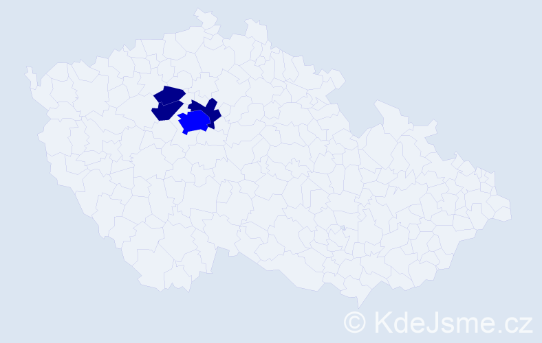 Příjmení: 'Svata', počet výskytů 11 v celé ČR