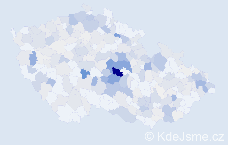 Příjmení: 'Pavlasová', počet výskytů 1040 v celé ČR