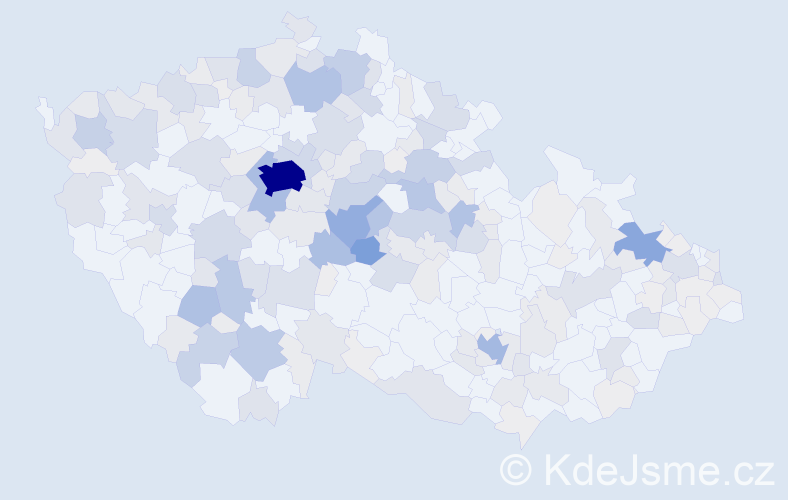 Příjmení: 'Lebedová', počet výskytů 1023 v celé ČR