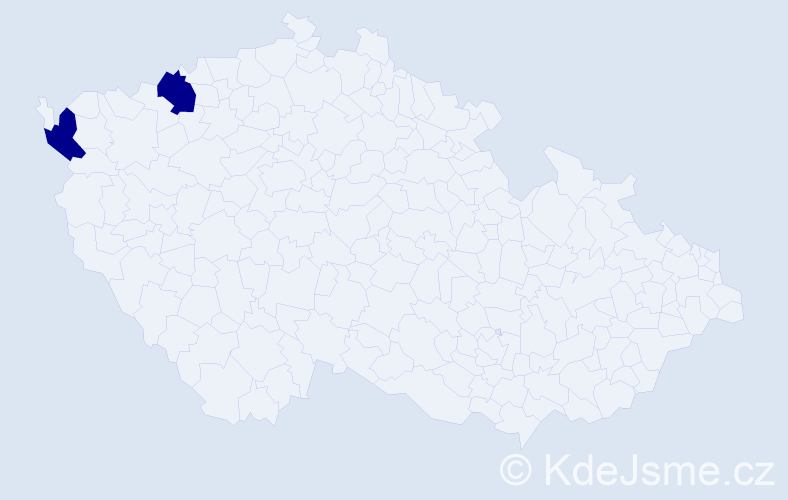 Příjmení: 'Kohutiár', počet výskytů 2 v celé ČR
