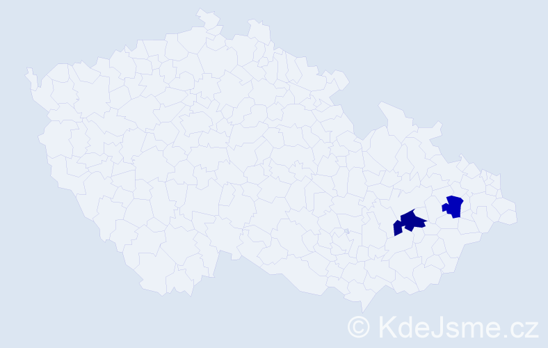 Příjmení: 'Piekutowská', počet výskytů 8 v celé ČR
