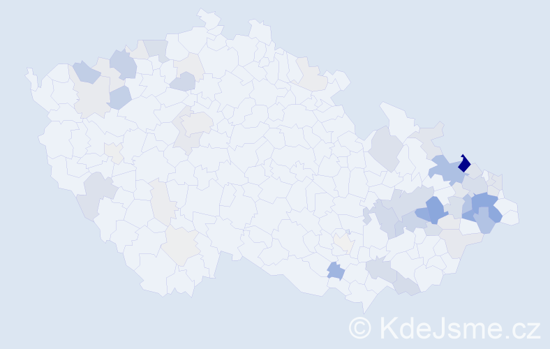 Příjmení: 'Lehnertová', počet výskytů 221 v celé ČR