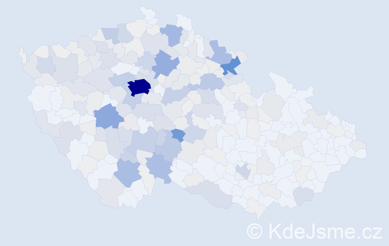 Příjmení: 'Maršík', počet výskytů 1091 v celé ČR