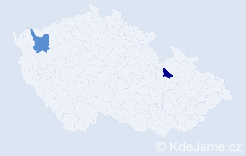 Příjmení: 'Goretskyy', počet výskytů 2 v celé ČR