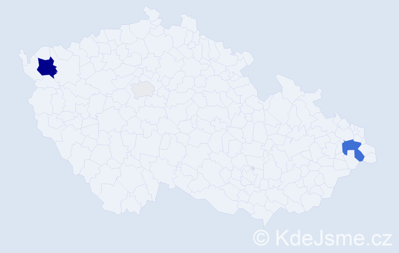 Příjmení: 'Polom', počet výskytů 11 v celé ČR